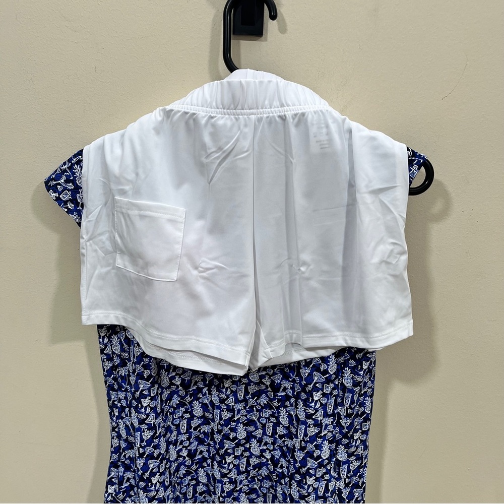 NWT San Soleil Solistyle Sleeveless Golf Dress -Mai Tai Size S MSP$130 - Picture 11 of 13